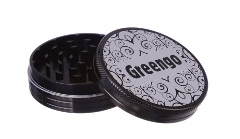 Greengo 4  Part  Grinder 63mm  Black